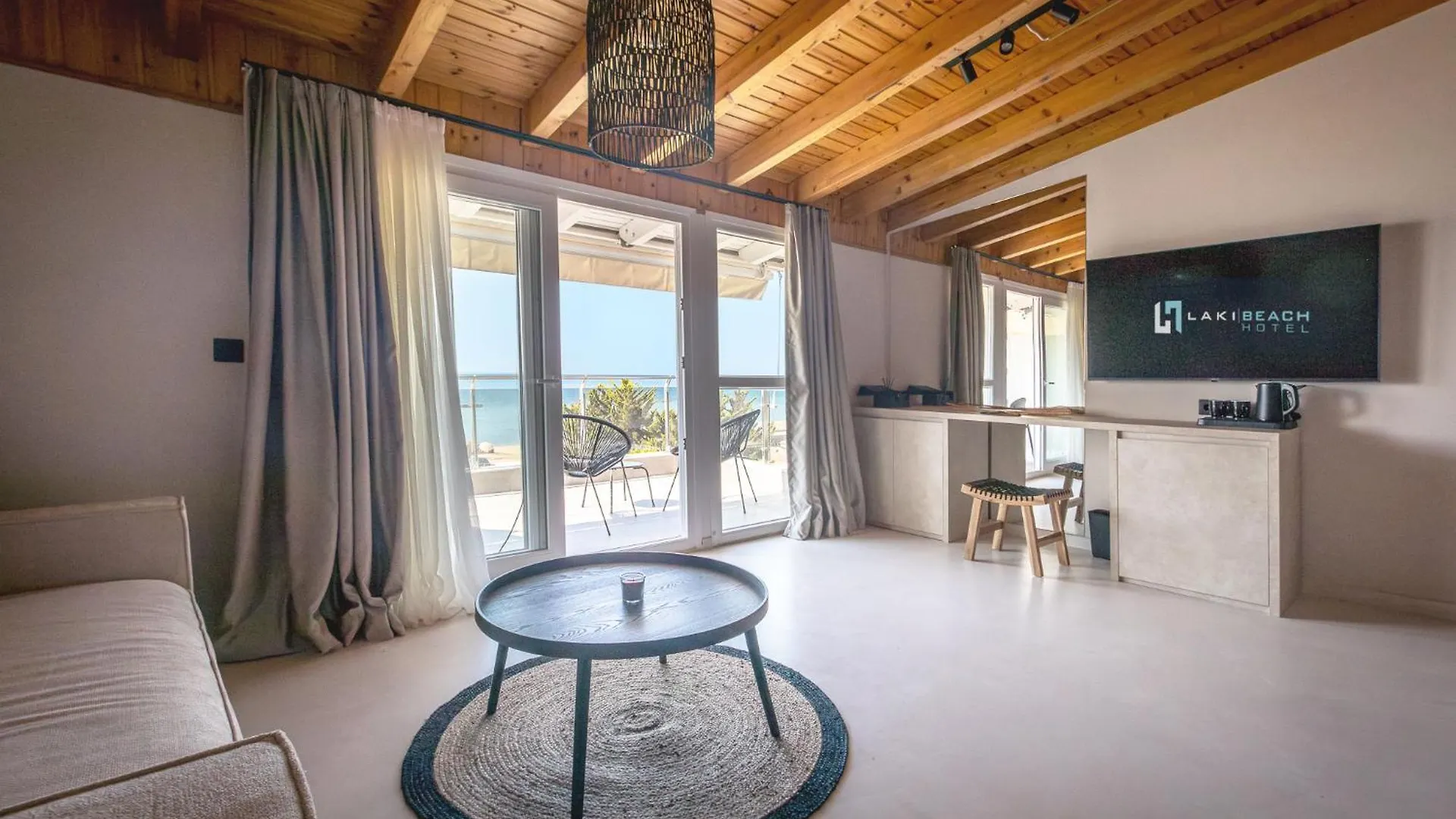 Laki Beach Hotel Nea Plagia Řecko